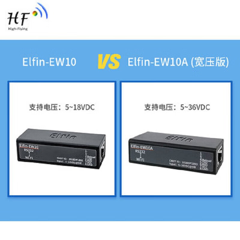 Hanfeng serial port server RS232 serial port to wifi Modbus DTU module EW10 EW10 wide voltage equipment without accessories