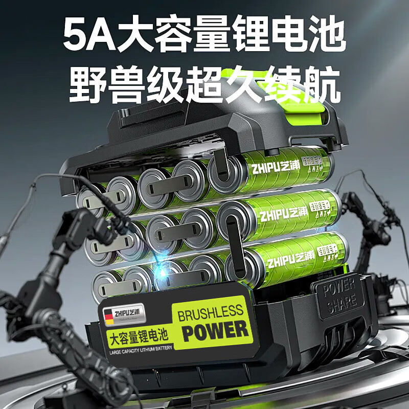 Shibaura electric saw household rechargeable lithium electric saw small mini portable one-hand saw electric chain saw garden outdoor logging and pruning