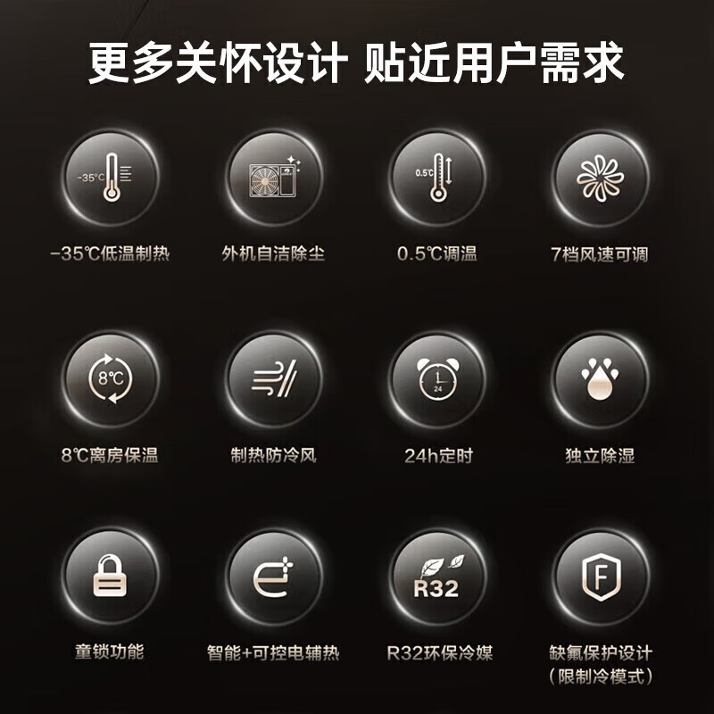 Gree (GREE) air conditioner cabinet machine Cooling King + large 3 HP cabinet machine new level of energy efficiency living room household vertical cabinet type variable frequency heating and cooling offline hot model distributed air cooling plasma sterilization large 3 HP first level energy efficiency Cooling King + Shimai