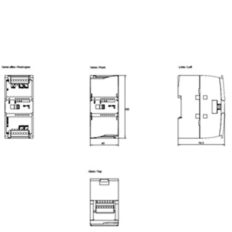 Siemens S7-1200PLC analog input module 6ES7231-4HD32-0XB0, SM 1231 4AI