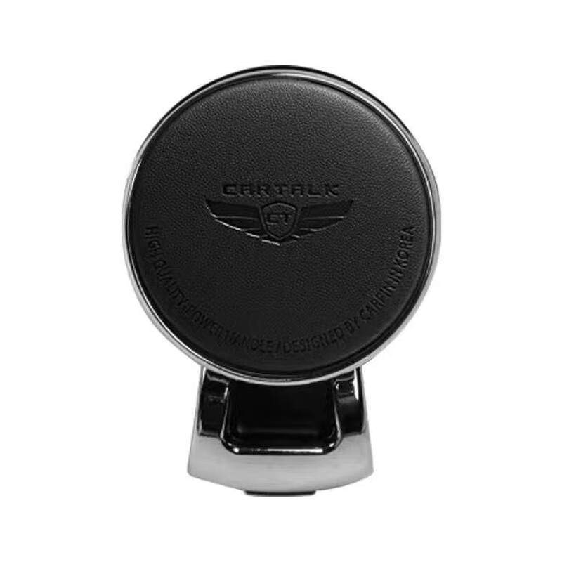 Other brands of car modified metal auxiliary car universal steering wheel power saver premium leather booster black