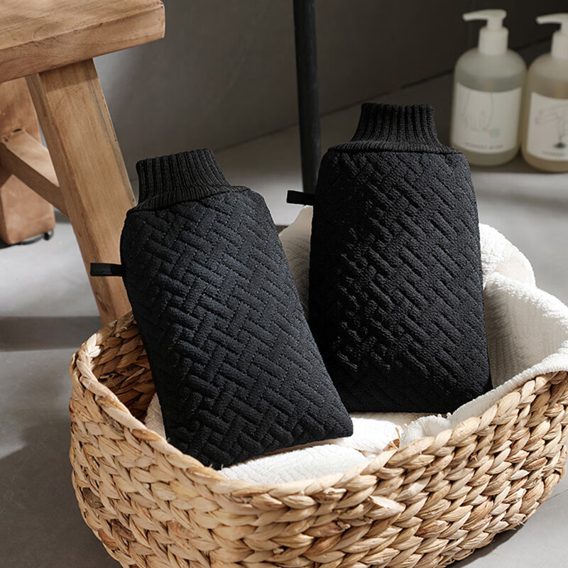 Fanxia 2-piece set of men's special bath towel, bath towel, powerful mud rub artifact, coarse sand double-sided long strip to rub the back