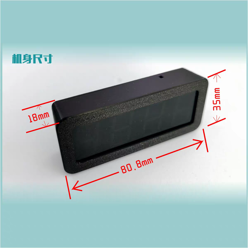 Car GPS Beidou satellite synchronized clock electronic clock module Car LED Nixie tube digital display luminous display red display (can only be used outdoors)