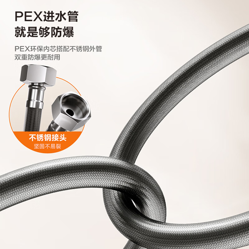 Vanward kitchen faucet hot and cold three-function pull-out water outlet 304 stainless steel washbasin sink faucet 360 rotation