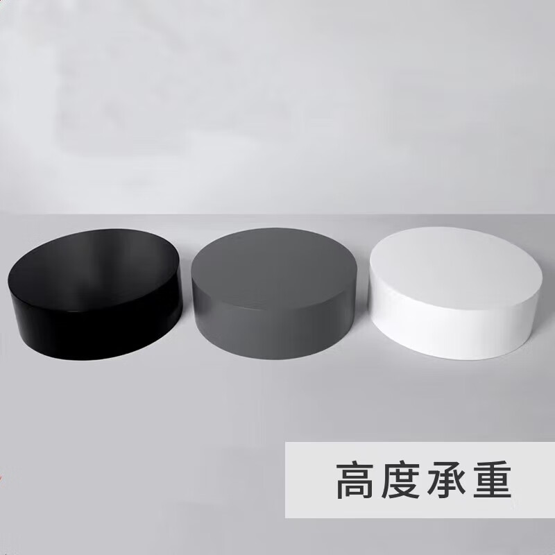 Air conditioner base heightening bracket is suitable for universal square and round vertical cabinet brackets to heighten round tables, moisture-proof wooden heightening, diameter 50 and height 15 (for internal use in wall holes 20-25CM)