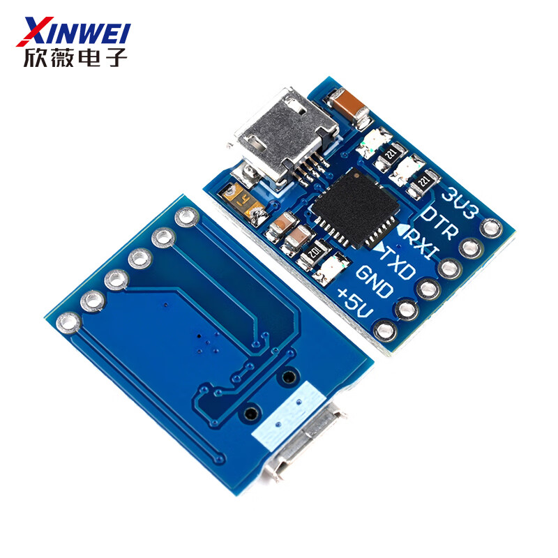 CH9102/CP2102 module USB to TTL serial port UART flash upgrade board STC downloader CP2102 module TYPE-C usb interface