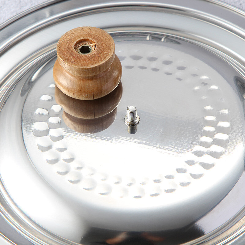 YOSHIKAWA Japan original imported Yoshikawa Snow Ping Pan lid milk pot soup pot stainless steel lid 16-22cm dual use YH9498 Snow Ping Pan dual use lid 18-20cm