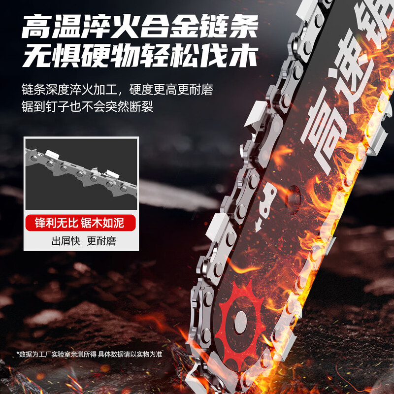 Plande rechargeable electric saw household logging saw brushless electric chain saw high power logging saw cutting saw D12C-3C15JS