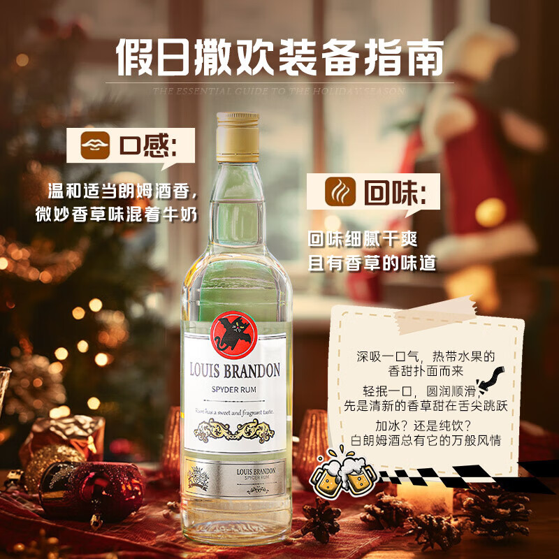 LOUIS BRANDON foreign wine blue orange flavored liqueur white rum bartending base liquor set cocktail bartending base liquor New Year's gift