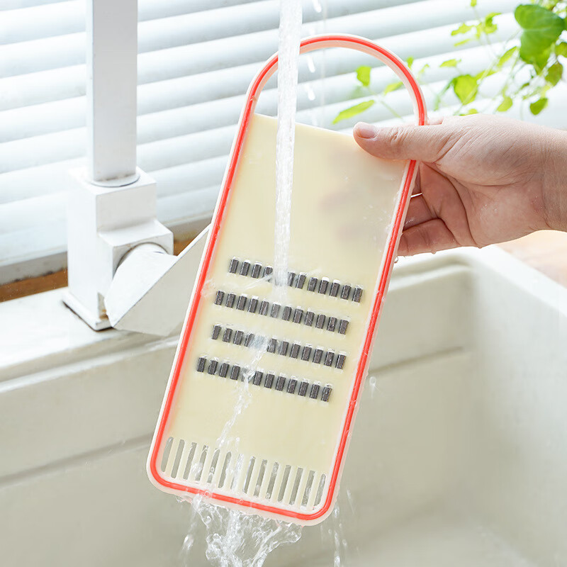 Qinhuo grater, grater, potato shreds, cucumber shreds, radish shreds, kitchen multifunctional stainless steel shredder 1 piece