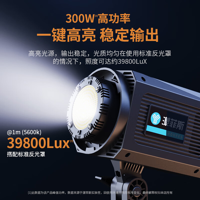 Yangfeisi hot-selling 2W+ YS11 live broadcast fill light always on led deep polished grille soft light box shooting special soft light photography light professional live broadcast room anchor short video set