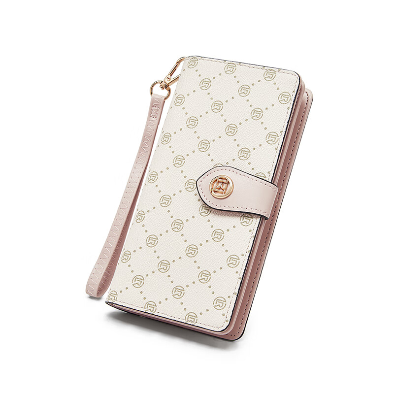 Old lady wallet large capacity long bifold card holder money note holder clutch bag coin purse birthday gift for girlfriend