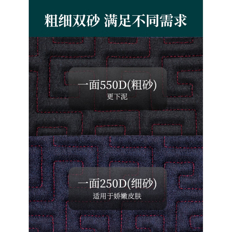 Fat Donglai's same style bath towel for men, strong mud rub bath towel artifact, household coarse sand long strip to wipe the back, black 1 pack, widened and thickened, thick and fine double sand