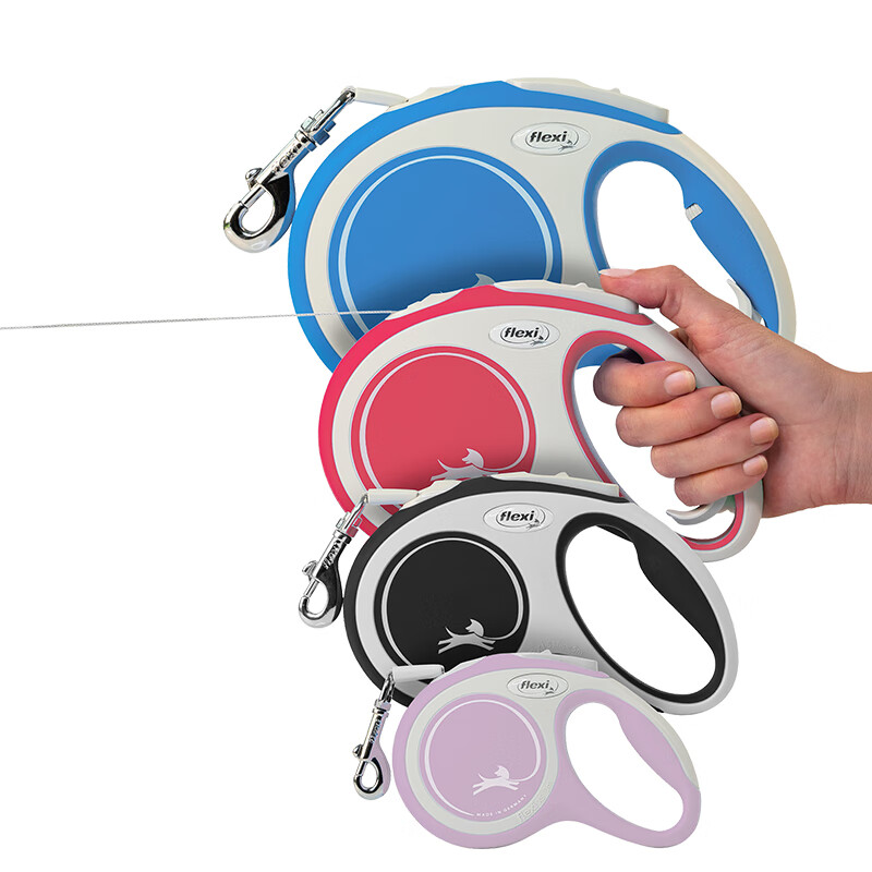 Flexi Alien Fashion Series (New Comfort) Ribbon XS 3m 12kg Flame Red