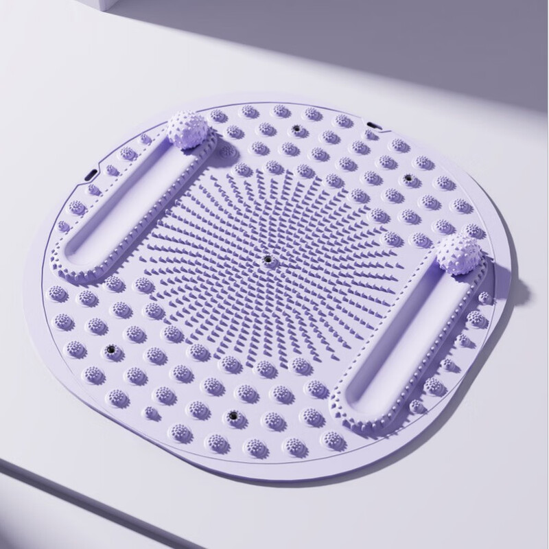 Perfect acupressure board super jogging magnet fascia ball foot massage pad meridian dredging toe pressure board indoor running in place single fascia ball acupressure board purple