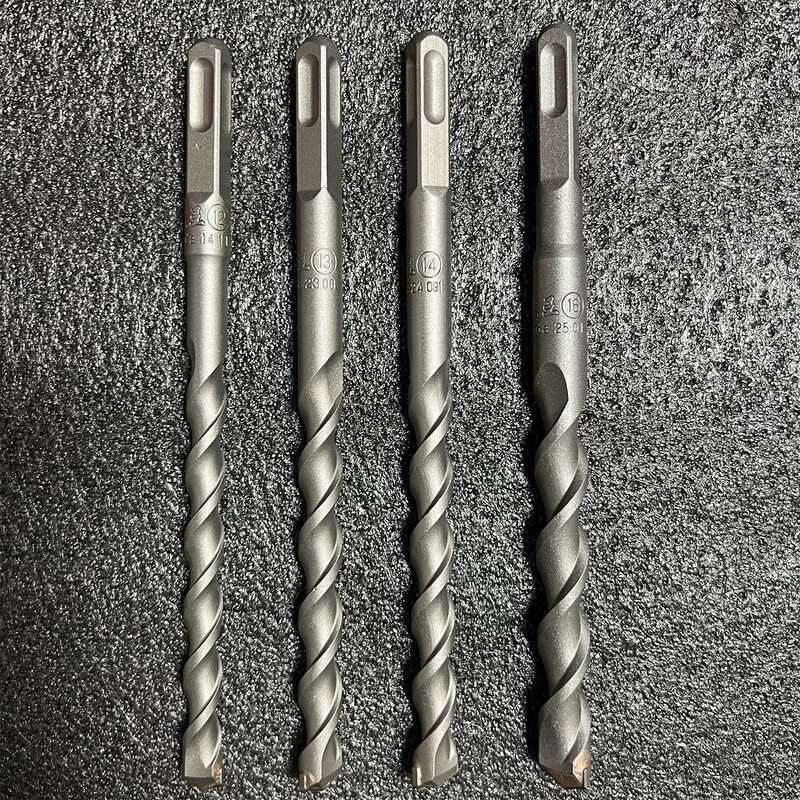 Fang Dawang factory direct sales Fang Dawang impact drill bit square shank drill bit for drilling concrete four pit drill bit square shank 10*200mm*10 pieces