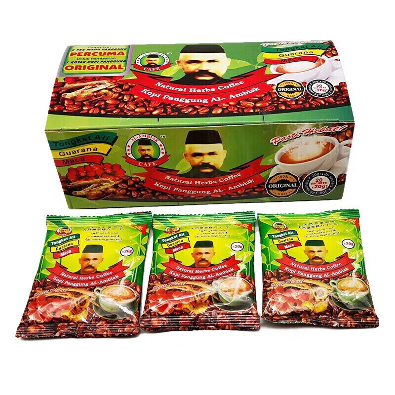 GH-CreationCafe Malaysia imported Tongkat coffee Ali men's energy coffee with Thai coffee sex products 5 packages Confidentially issued Malaysian coffee in bulk