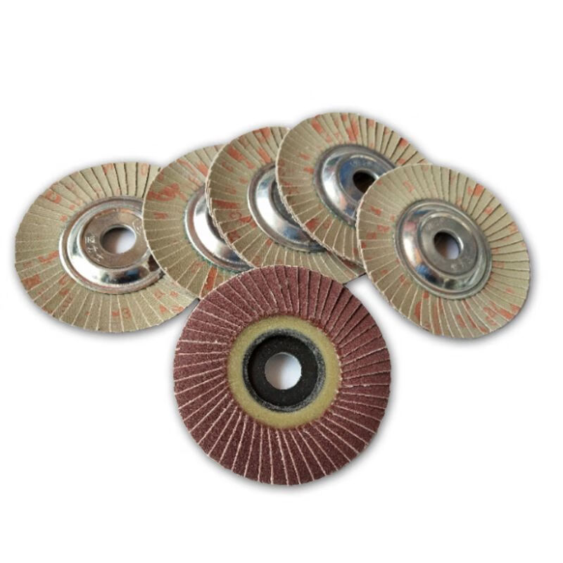 Mo Peng louver wheel polishing disc 600 mesh hard louver blade soft and hard sheet 320 mesh louver blade angle grinder polishing louver soft sheet 50 pieces 60 mesh