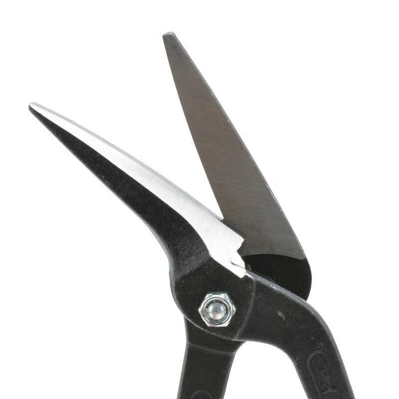 Borntun 10-inch stainless steel scissors industrial-grade iron scissors flat-head aviation scissors diamond mesh scissors B-4451 default