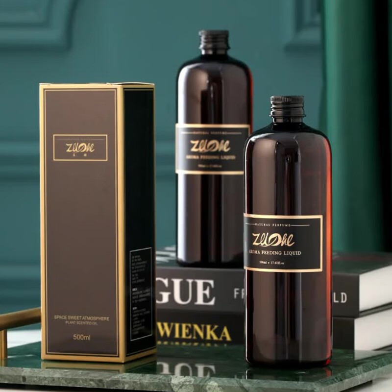 Luxchic 500ml fireless aromatherapy essential oil Hilton hotel incense refill liquid five-star hotel white tea aroma toilet perfume