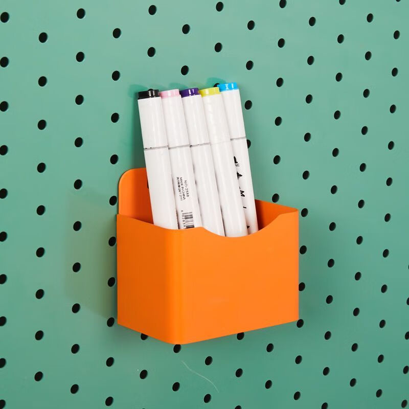 Jipin Emperor hole board installation accessories hole board accessories hook type home Nordic home living room wall magnetic nail-free white full set of combination 1 1.6 and 3.2 cm hole spacing special