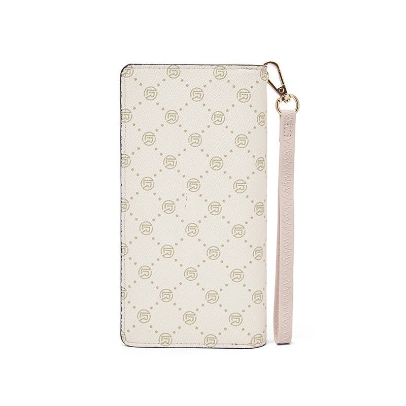 Old lady wallet large capacity long bifold card holder money note holder clutch bag coin purse birthday gift for girlfriend