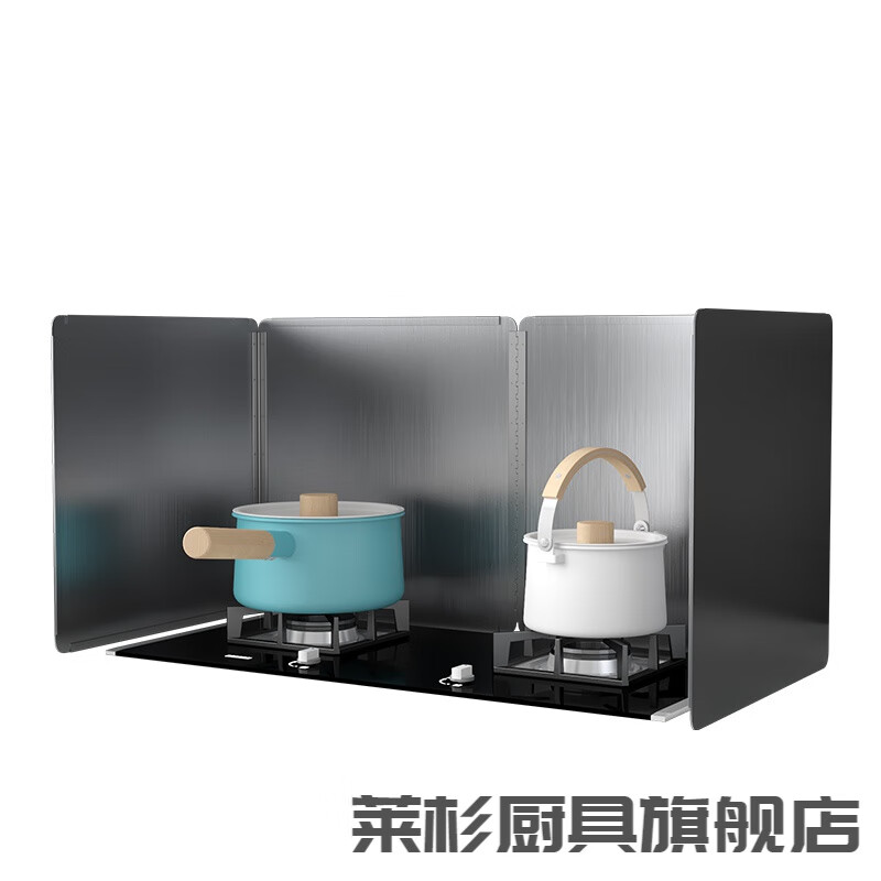 Tuojin Heat Insulation Plate Oil Fume Cover Stainless Steel Oil Baffle for Frying Oil-proof Baffle Stainless Steel Oil Baffle for Kitchen Fry Height 30*Depth 40% off Permanent Use