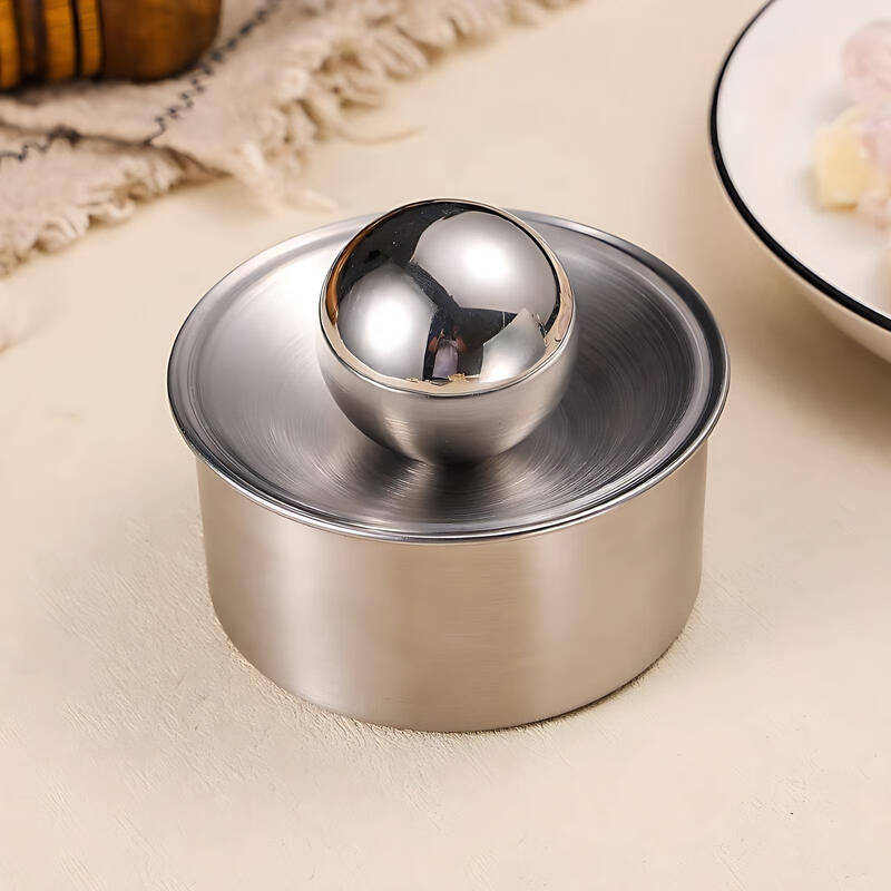 Yonghuan 304 stainless steel dumpling wrapper household dumpling wrapper rolling ball round tool dumpling wrapper mold 1 set upgrade of the wrapper to overall stainless steel non-stick skin