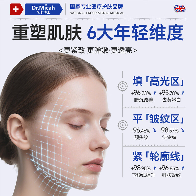 DR.MICAH L-vc Essence Anti-wrinkle Firming Niacinamide Liquid Arbutin Vitamin C Non-Medical Facial Essence Oil 50 capsules