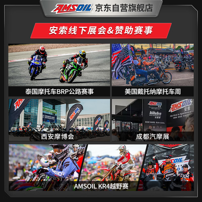 AMSOIL original imported 75W140 extreme pressure fully synthetic motorcycle gear oil GL5 limited slip automobile differential oil 946ML