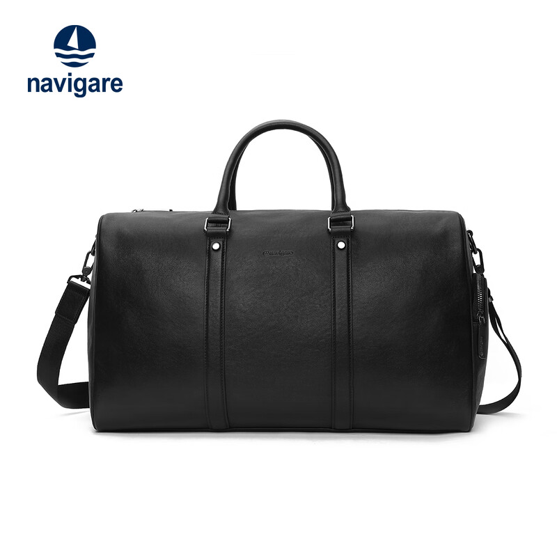 Navigare Italian small sailing travel bag men's first-layer cowhide luggage bag large-capacity fitness bag men's New Year gift