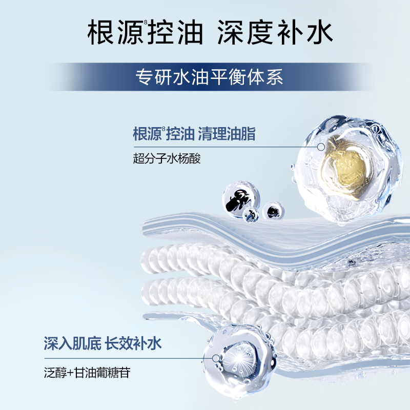 Han Shu Men's Skin Care Set Water Milk Cleansing Essence Firming Peptide Hydrating Moisturizing Cream Autumn and Winter Gift for Boys