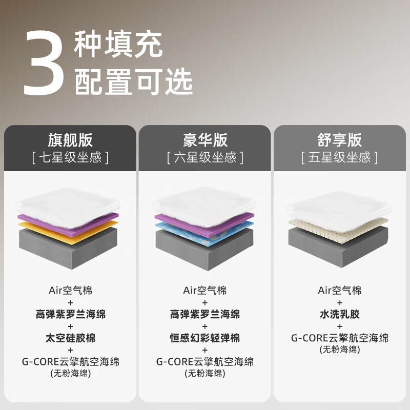 Pashaman 2026 new cream style living room small apartment folding fabric cotton and linen sofa straight 2.5 meters 2430ZF