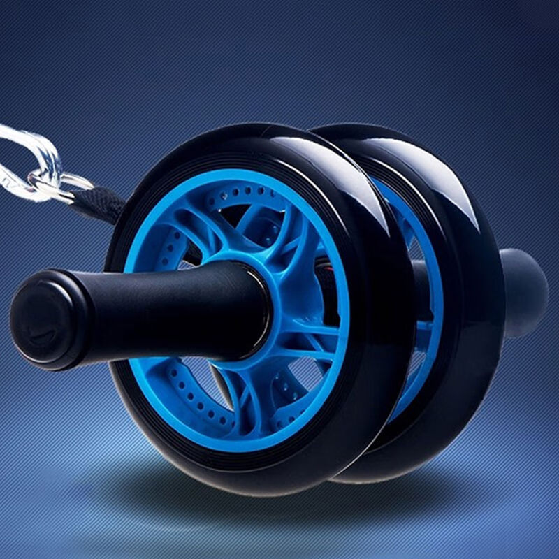 Bing Abdominal Roller Men's Abdominal Wheel Slim Waist Exercise Abdominal Muscle Home Beginner Body Push Abdominal Exercise Pulley Equipment Roller Bearing Model Deluxe Edition Event Price
