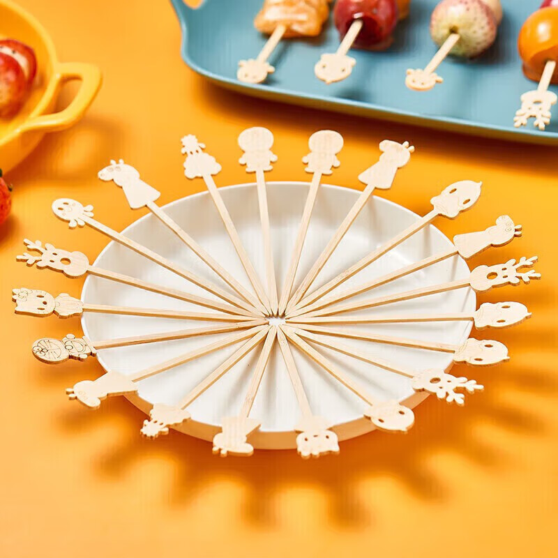 An Xiaoxia Oden cooking skewers, barbecue skewers, self-driving camping outdoor skewers, disposable skewers, 18cm bamboo skewers, 50 pieces