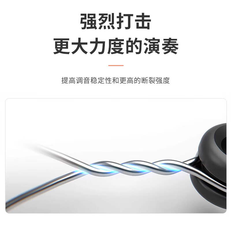 D Addario EXL120 electric guitar strings imported from the United States, carbon nickel-plated steel strings, extremely soft 09-42