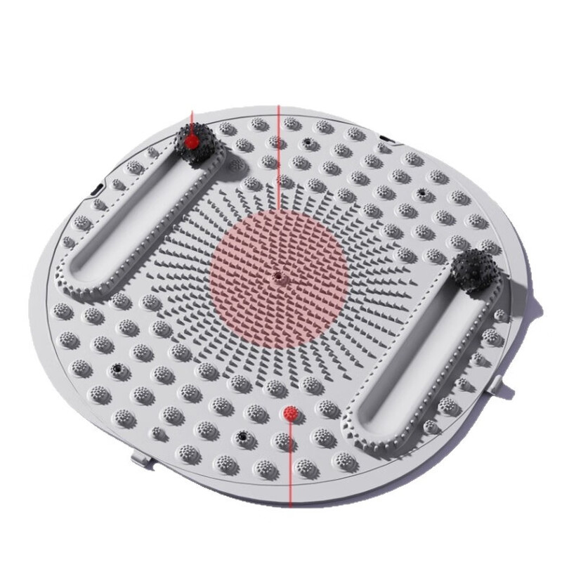 Perfect acupressure board super jogging magnet fascia ball foot massage pad meridian dredging toe pressure board indoor running in place single fascia ball acupressure board purple