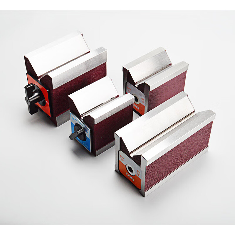SMVP magnetic triangle table V-shaped iron V-shaped block magnetic seat wire cutting magnet 7K12K powerful magnet 150*50*100