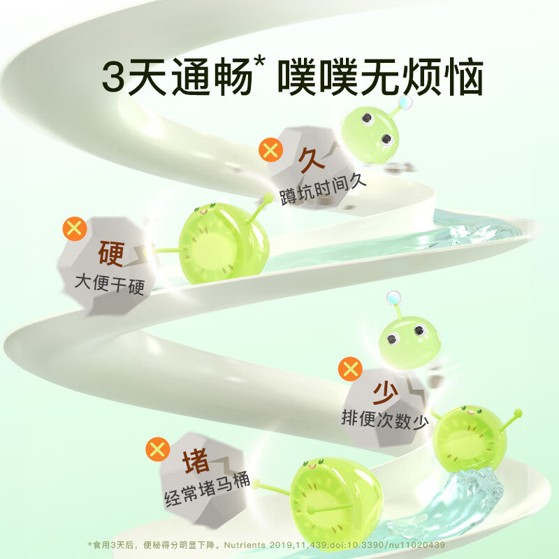 Inne because of you Pupubao probiotic postbiotic jelly strips probiotic baby prebiotics active bifidobacteria constipation probiotics Pupubao 21 strips*1 box