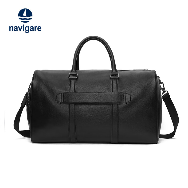 Navigare Italian small sailing travel bag men's first-layer cowhide luggage bag large-capacity fitness bag men's New Year gift
