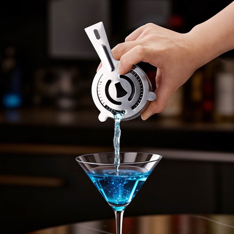 Circle Joy 304 stainless steel cocktail shaker, milk tea shop hand-made lemon artifact cocktail hand-shake shaker cup and pot 12-piece set