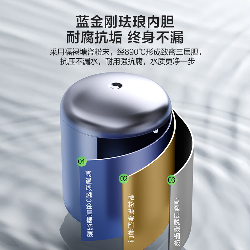 Wanhe Xiaobaiyun T4Pro price guarantee 618 40 liters 2200W fast heating no need to replace magnesium rod patented anti-electric wall small volume rental electric water heater preferred
