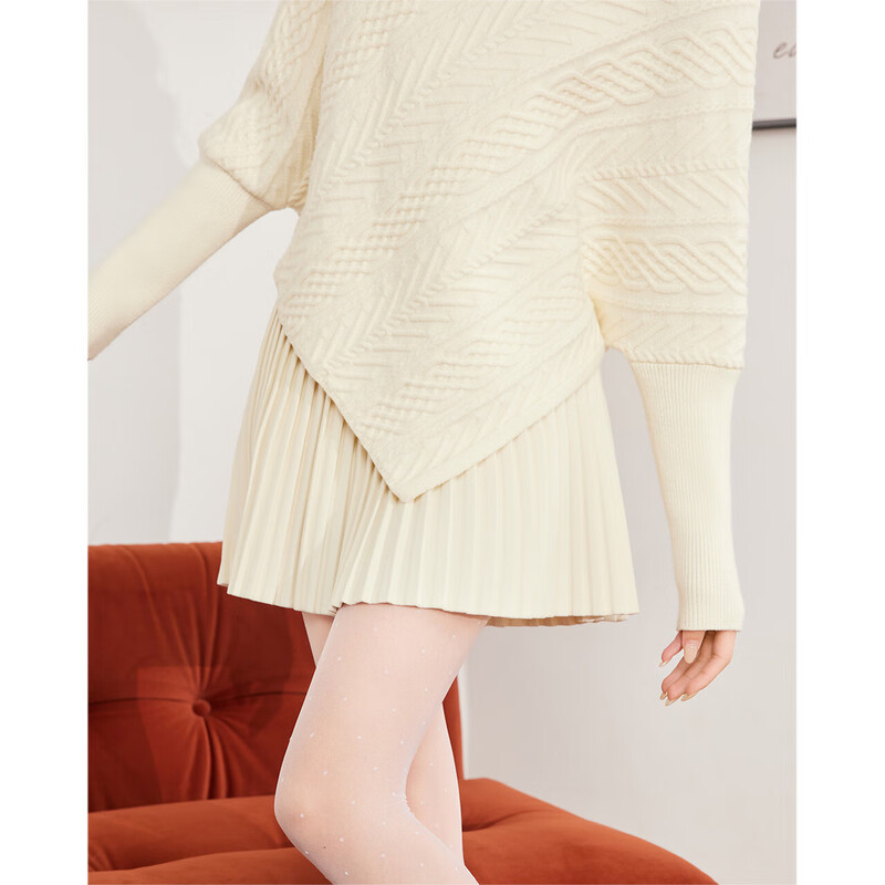 IEF/Aiyifu 2025 autumn and winter fashionable design two-piece woolen upper and lower suits, short skirts and a complete set of outfits