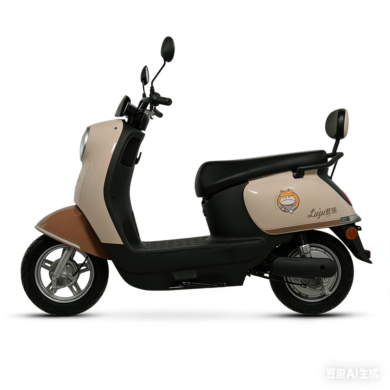 Lvju Electric Motorcycle Lingyue Self-operated 72V21AH Graphene Battery Long Range Battery Car NFC Smart Car Electric Car Scooter Brown Brown