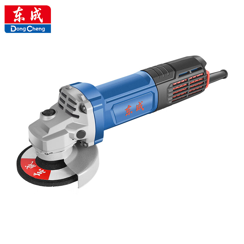 Dongcheng 1100W angle grinder high-power grinder pure copper small cutting machine grinding and polishing S1M-FF17-100
