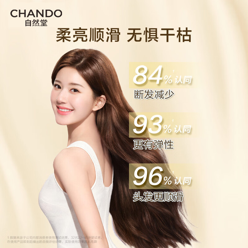 Zhidang Platycladus orientalis leaf conditioner 600g strengthens hair roots, prevents breakage, nourishes, smoothes, repairs and improves frizz, Zhao Lusi recommends