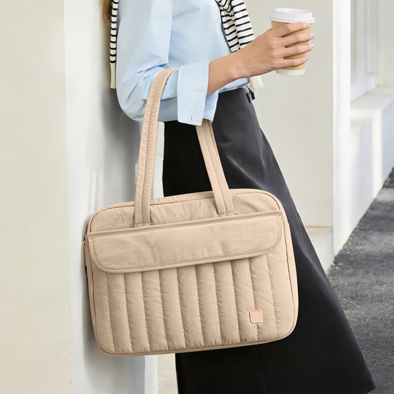 POLO women's laptop bag 14-inch laptop bag liner bag business briefcase shoulder tote bag for women