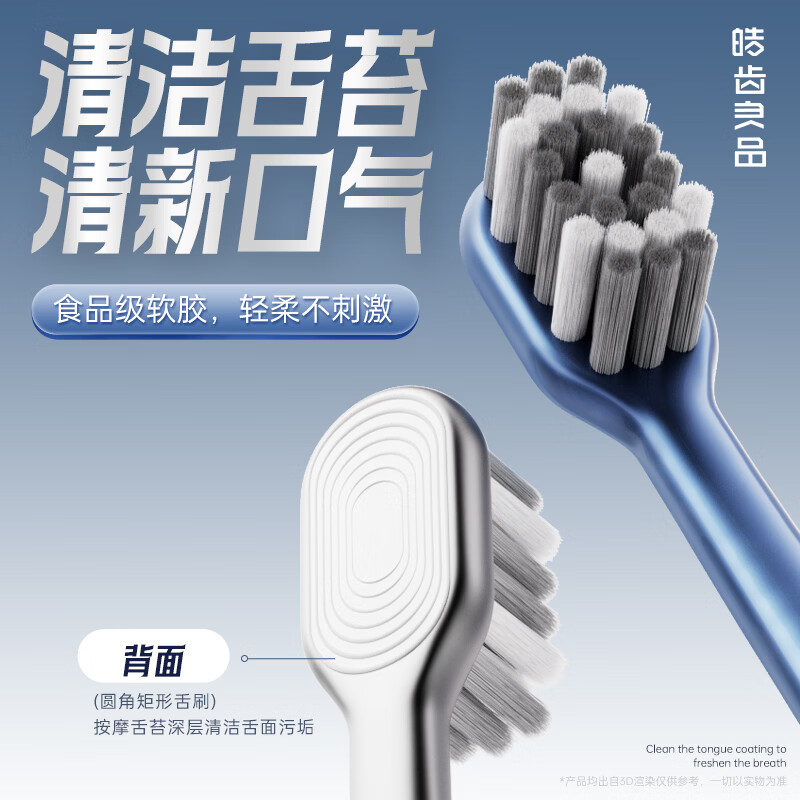 Hao Teeth's medium-hard bristle toothbrush, men's special toothbrush, adult durable tooth stain removal, tea, tobacco stains, antibacterial bristles, independent pack - 2 pieces