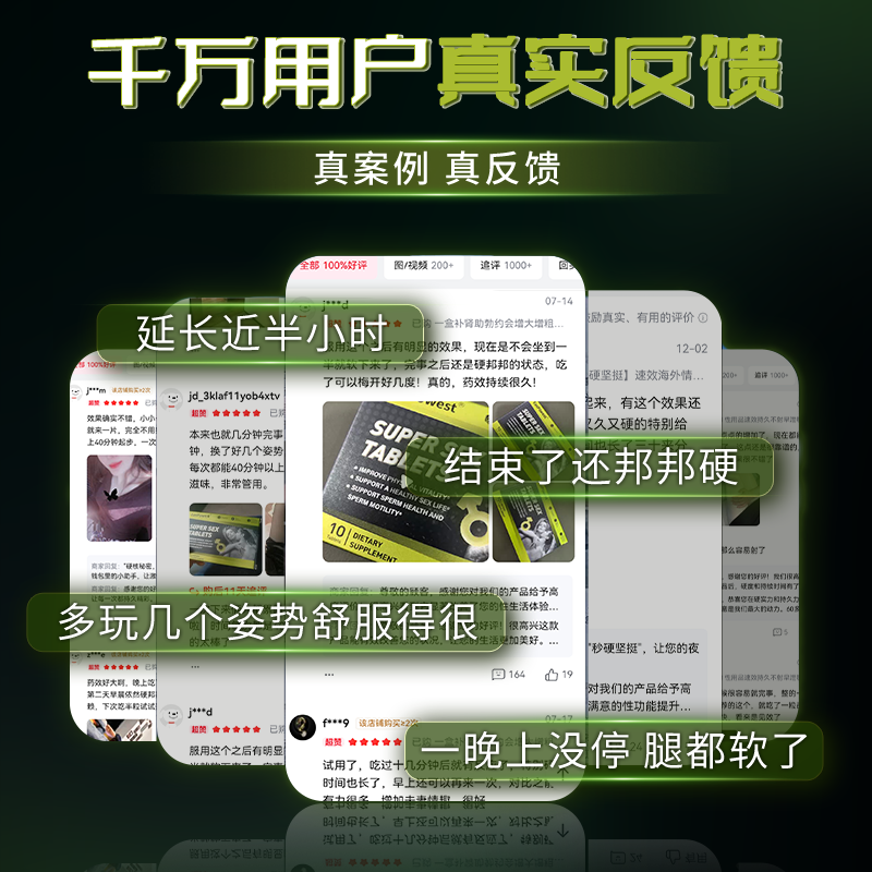 Three-Tree imported andrological medicines for health care, delayed kidney replenishing, impotence strengthening, premature ejaculation, sensitive ejaculation, fast effect, long-lasting erection without ejaculation