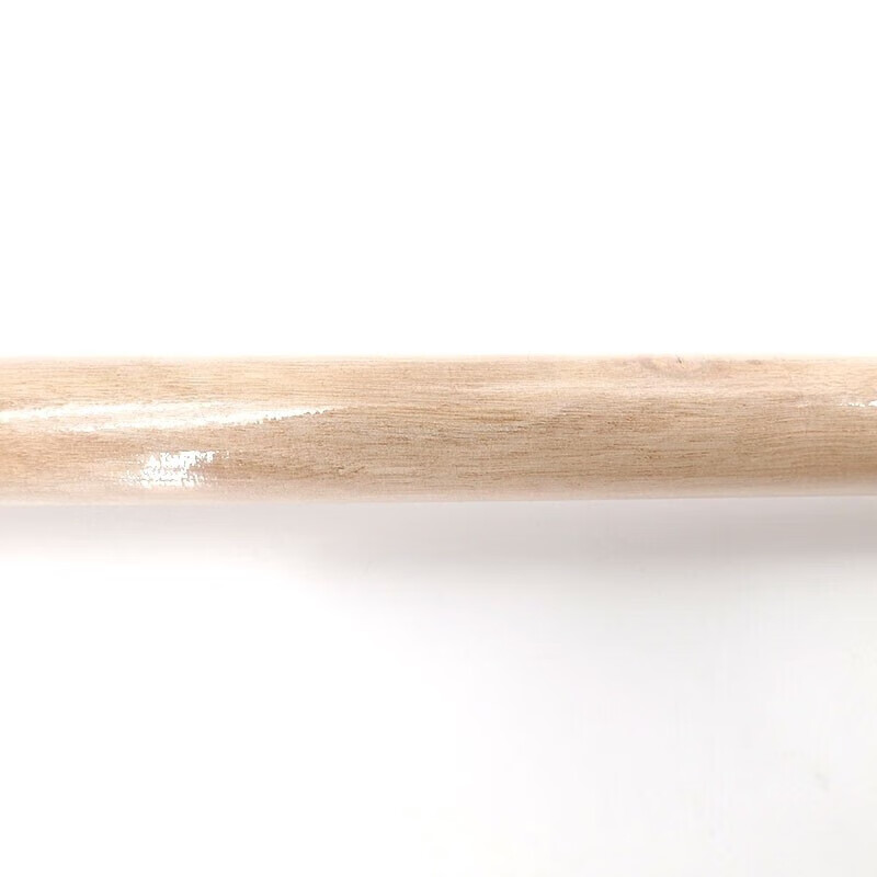 Kimslow JZT-0003 traditional old-fashioned mop white line mop 1 cloth strip mop factory absorbent round head wooden pole mop